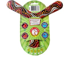 Boemerang Wallaby Boomerang Ozzie WB001 Regenboog 24 cm