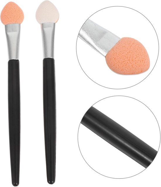 50 Stuks Schilder Sponsen met Precieze Ink Blending Applicators voor Scrapbooking Verf Kleine Sponsborstels voor Gedetailleerd Kleurmengen Soepele Overgangen Bij Knutselprojecten — afbeelding 2
