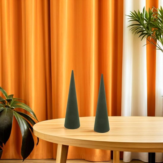 3 Stuks Steekschuim Blokken Bloemenrangschuim Schuim Voor Bloemstukken Schuim Voor Bloemen Vers Bloemenschuim Bloemist Schuimblokken Green — afbeelding 2