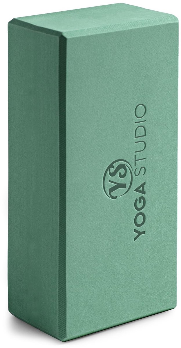 Yoga Blok - 22cm x 11cm x 7cm - Sage Groen