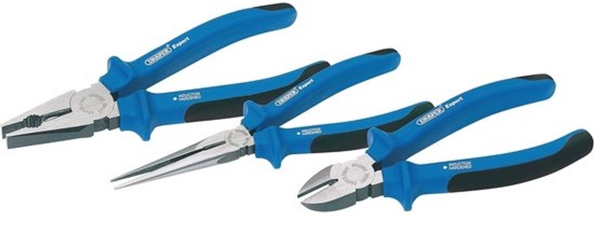 3-delige soft-grip tangenset voor professioneel en DIY-gebruik