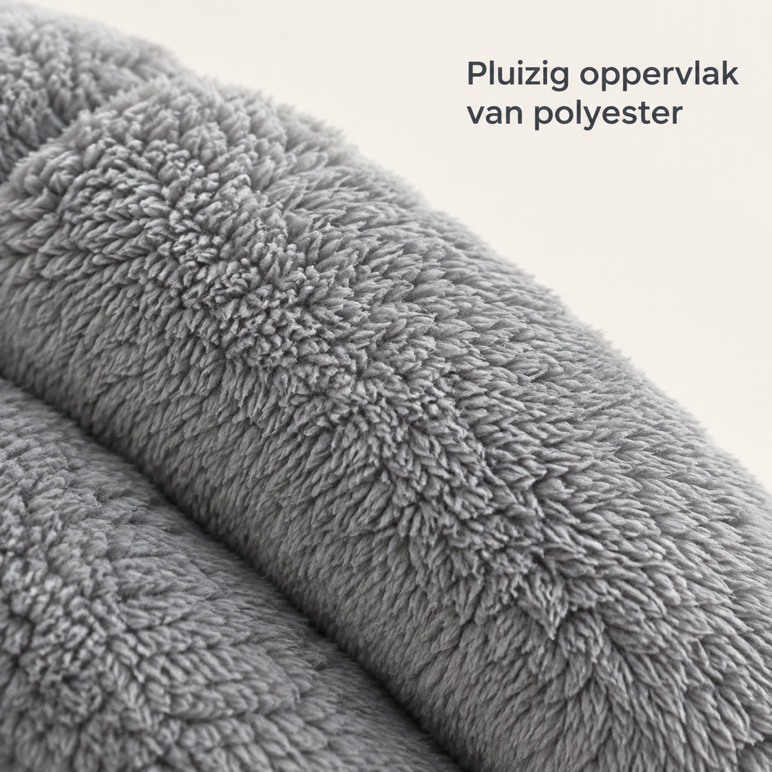 SWGOTA Lichtgrijze gestreepte pluche deken 200 x 230 cm van polyester, machinewasbaar voor bank en dutjes lichtgrijs