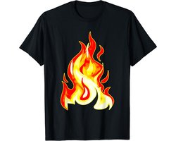 Vlam T-shirt met print