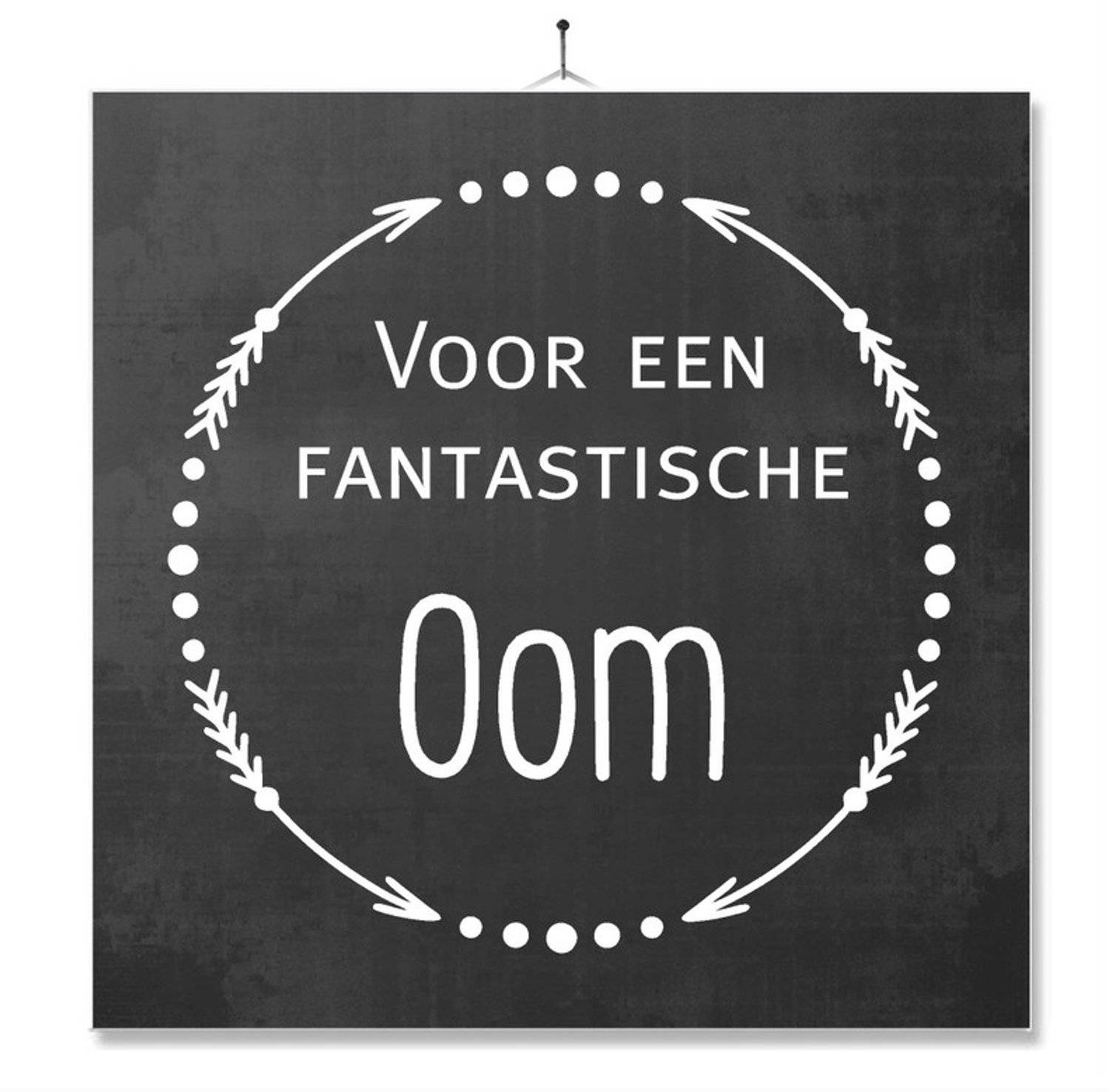 MC Living Tegel Met Opdruk | Geschenk | Kado | Voor een fantastische oom Multi-Color
