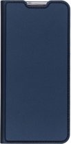 Dux Ducis Slim Softcase Booktype Samsung Galaxy A70 hoesje - Donkerblauw