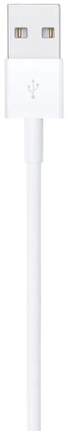 Witte USB-A-connector met USB-symbool.
