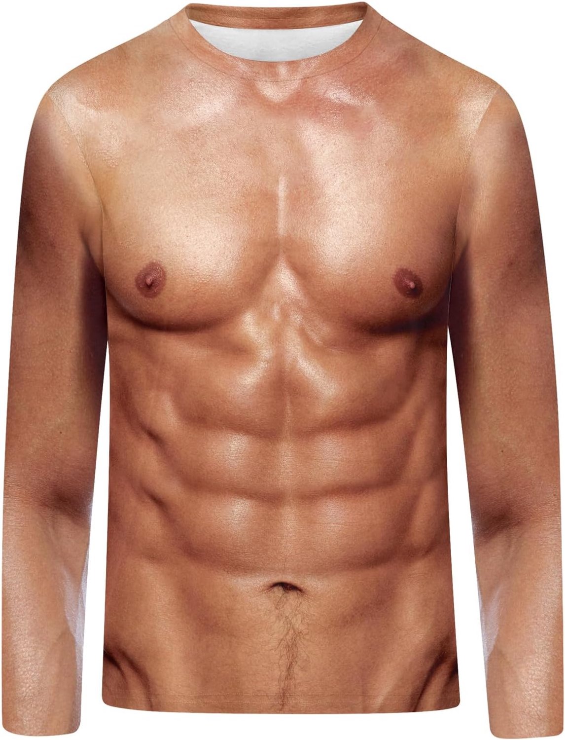 Shirt met 3D-print, grappig