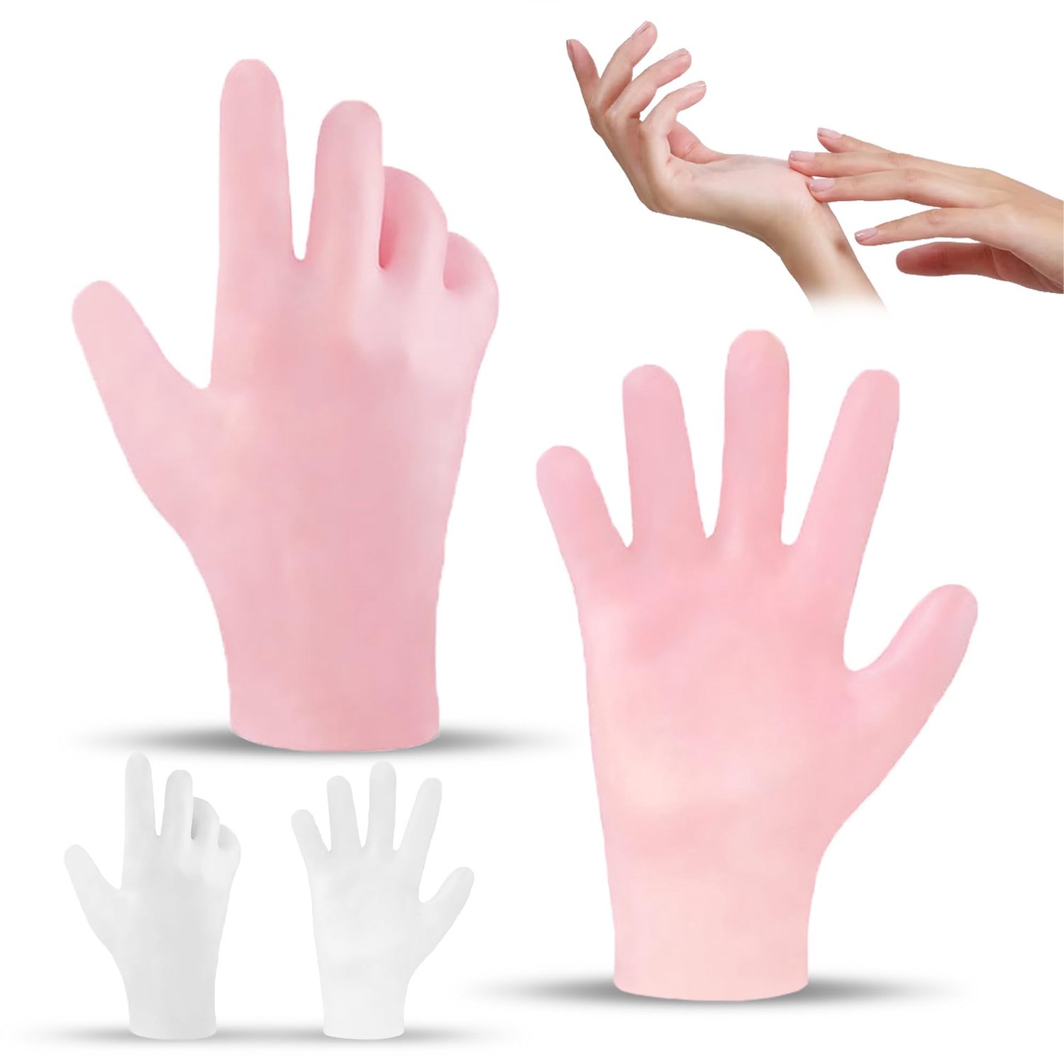 Hydraterende Silicone Handschoenen voor Handverzorging