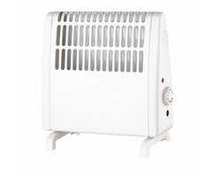 Hotserie Elektrische Kachel - Staande Verwarming - 450W - Wit - Voor Kleine Ruimtes