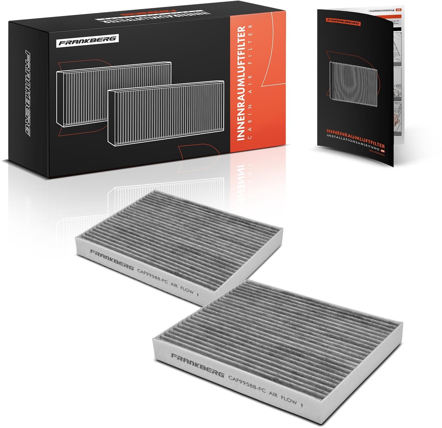 Cabinefilter Set van 2 - Compatibel met Diverse Voertuigen