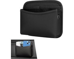 DabbOo Autozijtas, organizer, opbergdoos, 18,5 x 15,5 cm, universele autotas, telefoonhouder