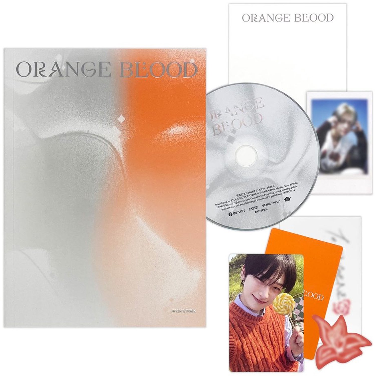 Album met kaarten, stickers en extra fotokaarten