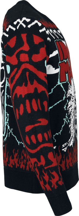 Iron Maiden EMP Signature Collection Heren Christmas jumper - meerkleurig - XXL