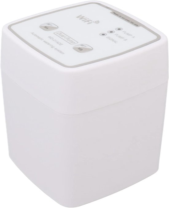 Wifi Druppelirrigatiekit voor 20 Potplanten, Afstandsbediening Dubbele Pomp, Automatisch Watersysteem met Instelling van Waterparameters, Elke Pomp Onafhankelijk Geregeld — afbeelding 5