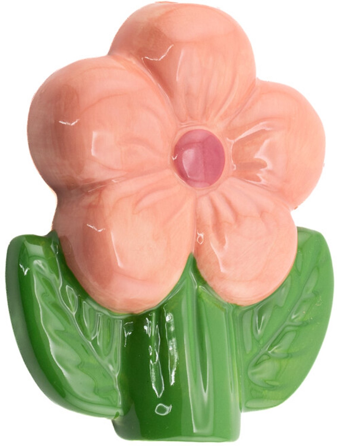 Wanddecoratie vaasje bloem Nemi