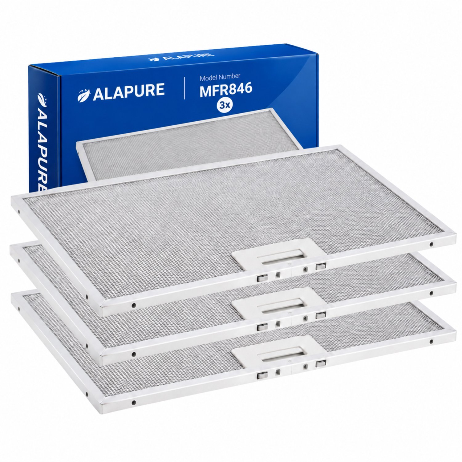 3x Metaalfilter voor Bosch 432785 / 00432785 310x500x7mm