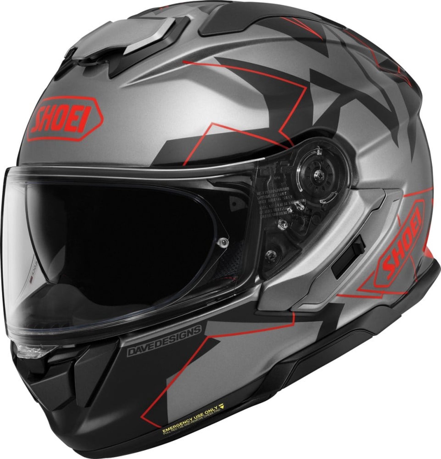 Shoei GT-Air 3 MM93 Collection Grip Zilver Grijs Integraalhelm - Helm