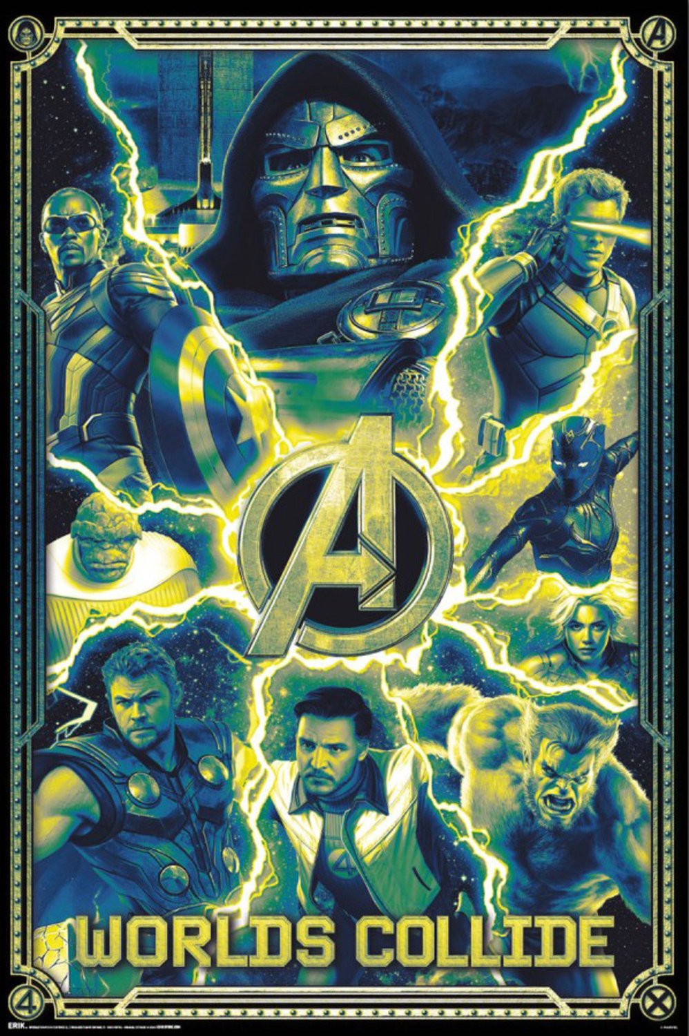 Grupo Erik Poster Marvel - Avengers - Doomsday 1 61x91,5cm Divers