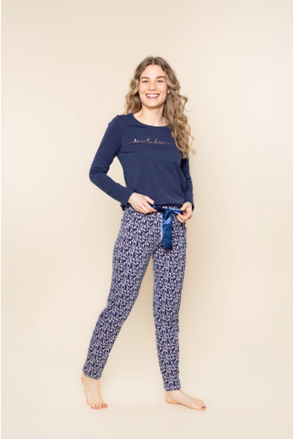 Charlie Choe Dames Pyjama Fragrant Lilac Blauw Blue