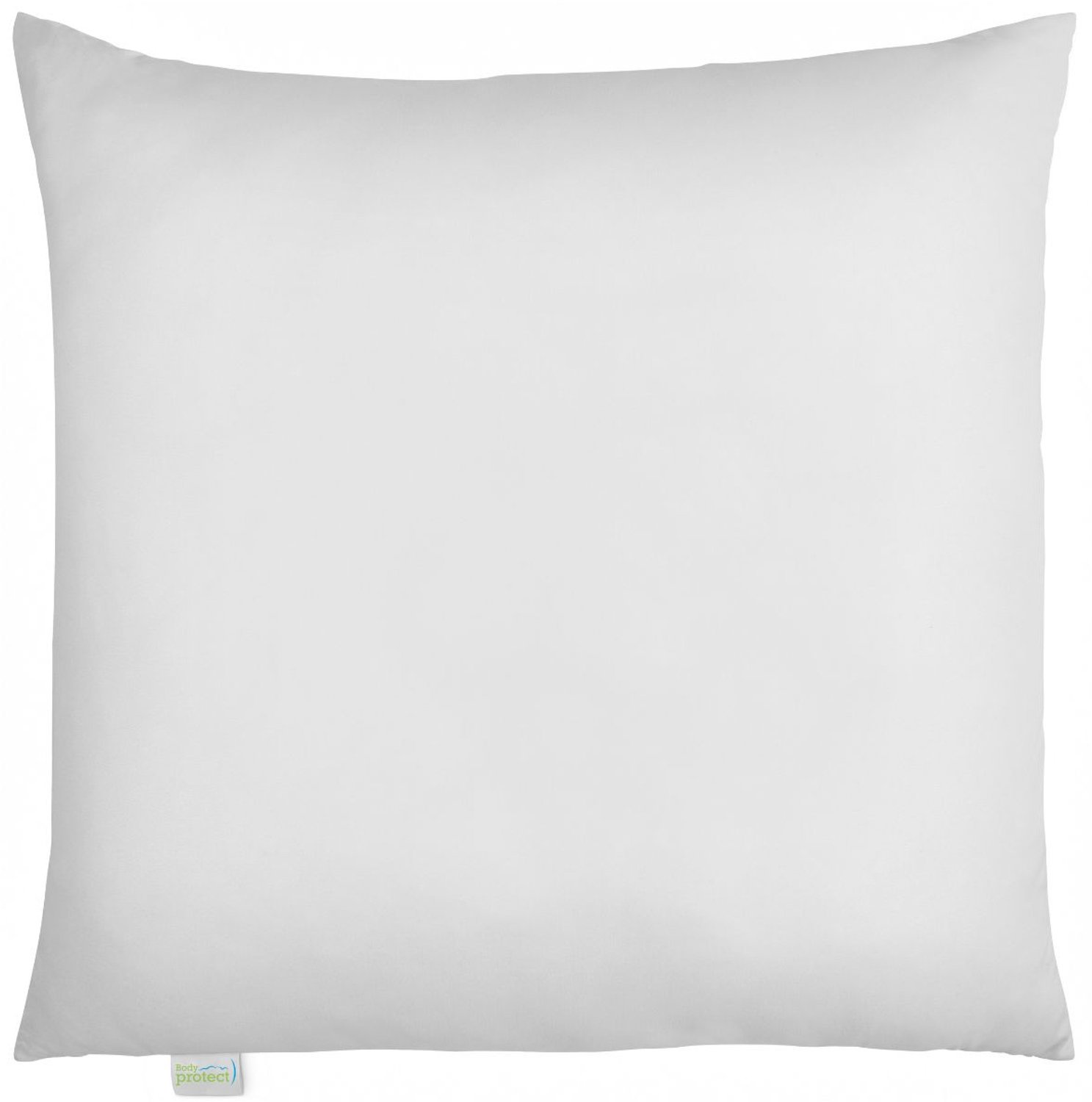 Bodyprotect ECOLine kussen 80x80 cm - 1 stuk - wit - microvezelhoes - polyester vulling - hoofdkussen, sierkussen en sofakussen - wasbaar