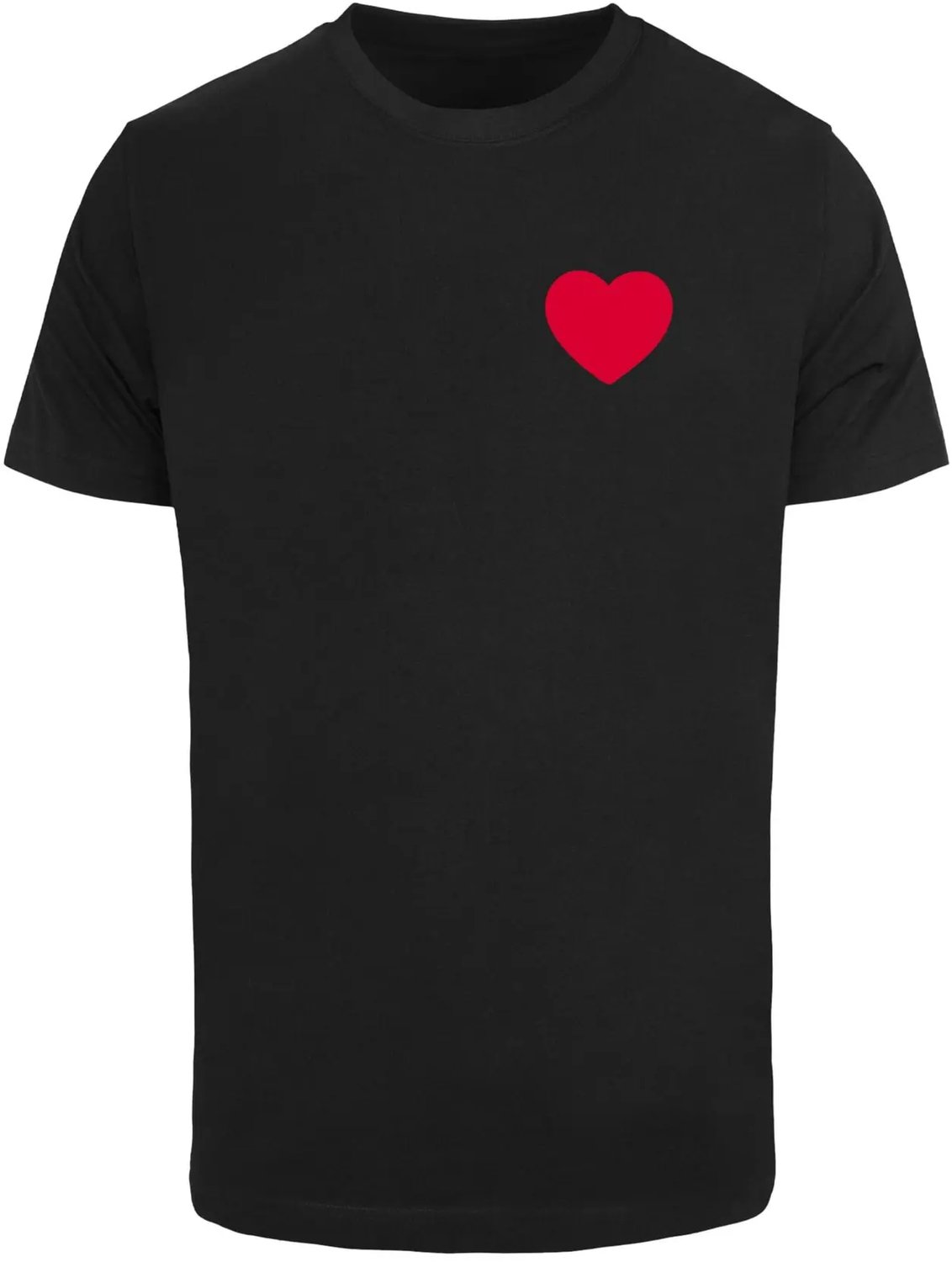 T-shirt Mister Tee Heart Zwart