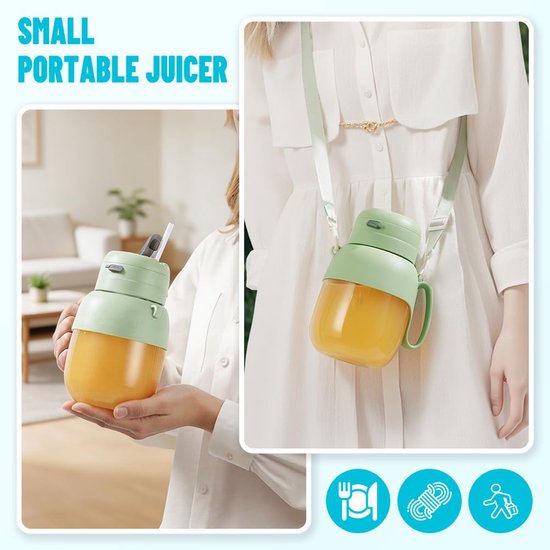 Draagbare blender - 1000 ml - 12 messen - 21000 omw/min — afbeelding 3