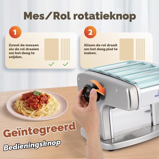 Automatische pastamachine - 9 diktestanden - 4 messen — afbeelding 3
