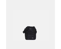 Hedgren RELAX verticale crossbodytas met RFID-bescherming – Waterafstotend – Gerecycled mate - Zwart