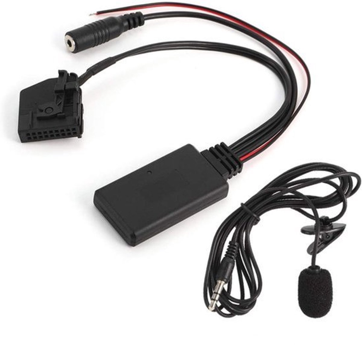 Allecto - 18Pin Bluetooth Kabel Adapter - Draadloze Auto Microfoon