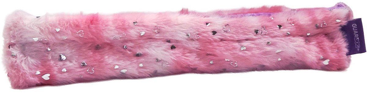 Guardog - Schaatshoes Kunstschaatsen Fuzzies - Roze Met Hartjes