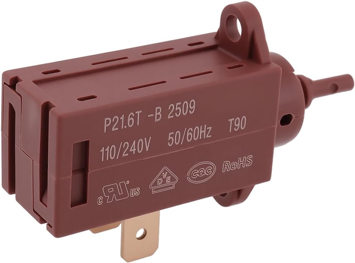 Thermische actuator voor vaatwassers en afzuigventilatoren met 6 mm slag en 110-240V voeding