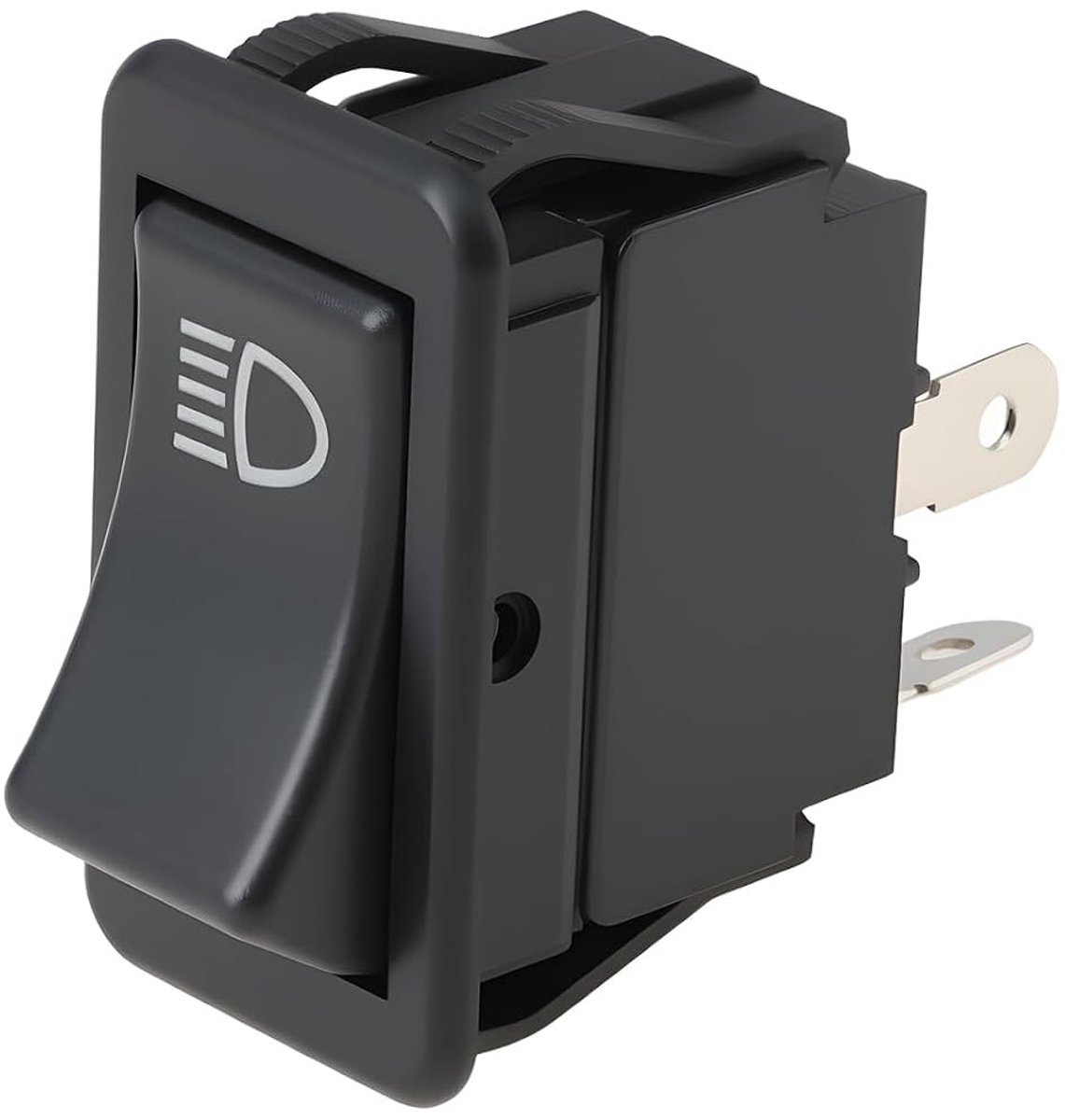 Rocker Headlight Switch Panel Mount voor 12V 16A - Geschikt voor Tuinmachines en Grasmaaiers zoals John Deere Z235 Z255 Z510A Z520A Z645 Z655 Z810A