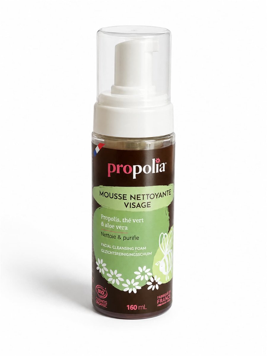 Bio Gezichtsreinigingsschuim met propolis 160ml Propolia