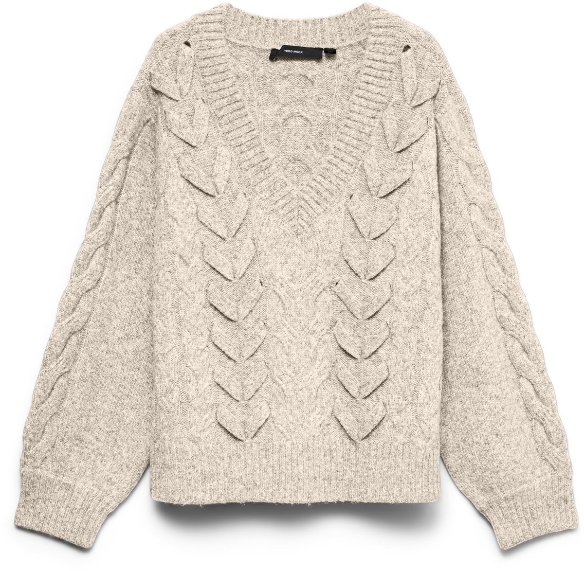 VERO MODA - VMMARLA LS V-NECK PULLOVER BOO - Dames - Gebreide truien