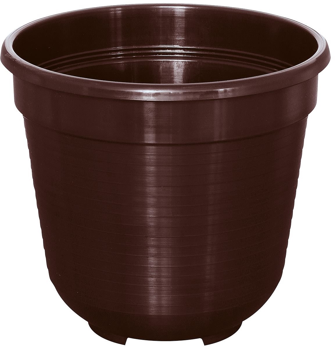 Geli Bloempot STANDARD Bruin Ø 12 cm - Kunststof