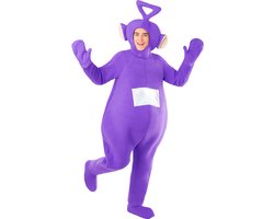 FUNIDELIA Tinky Winky kostuum voor volwassenen - Teletubbies - Maat: S/M - Paars