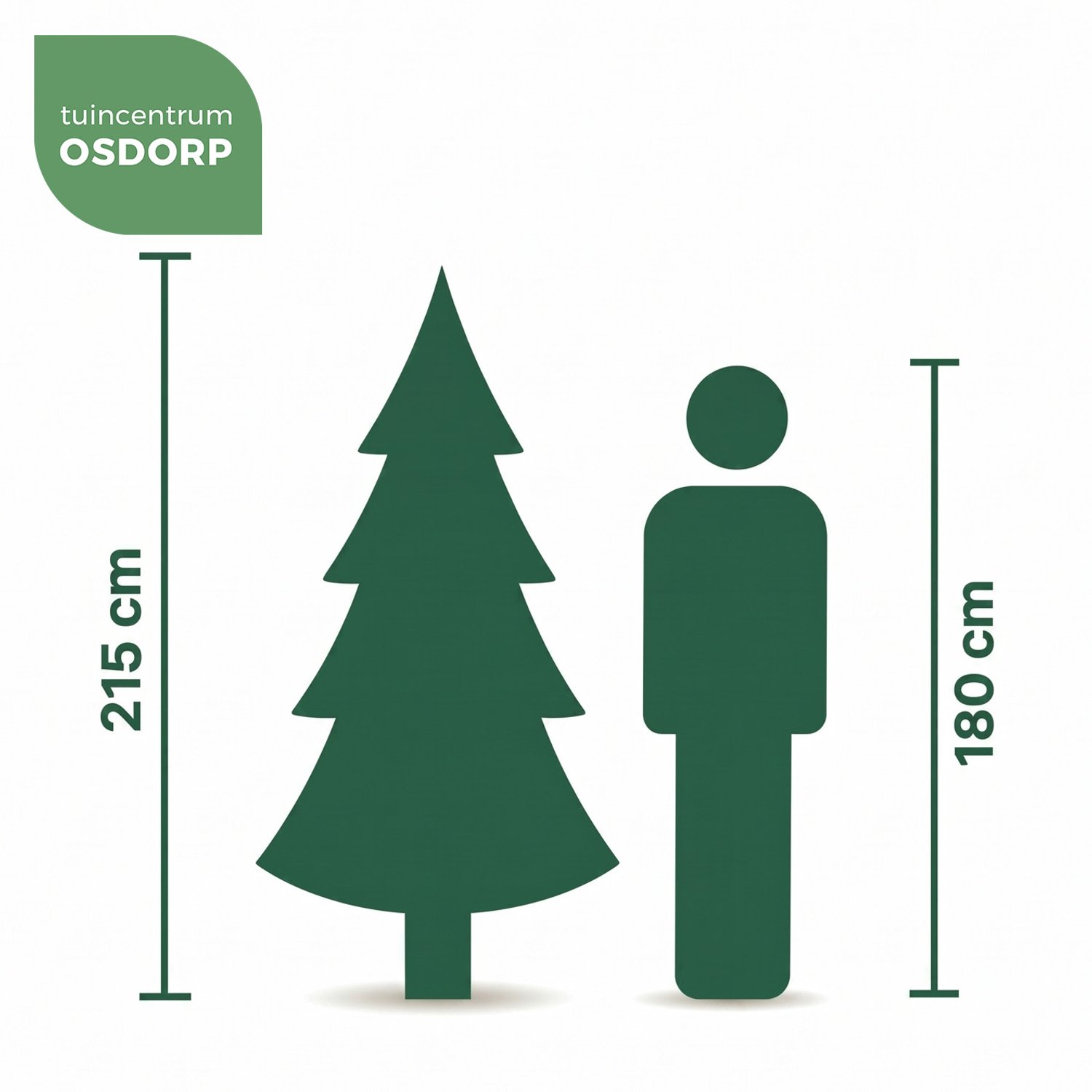 Everlands Grandis fir verlichte kunstkerstboom groen 210cm, 4200 lampjes – foto 3