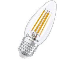 Ledvance LED Lamp B35 Filament E27 - 3.4W 470lm 2700K Ø35mm - Dimbaar - Geschikt voor wandlampen, kroonluchters, horeca - 10 stuks