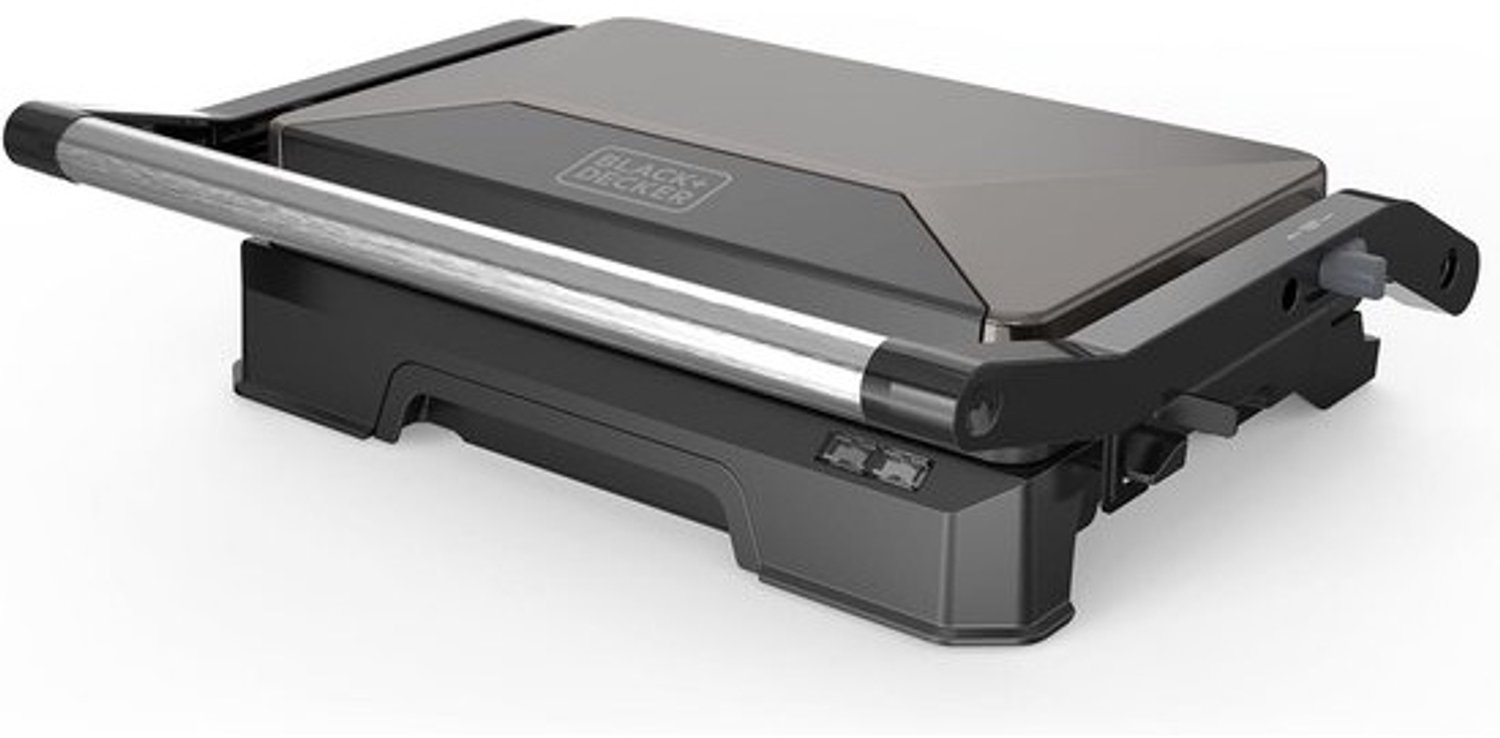 Elektrische contactgrill - 180° te openen voor panini's en meer