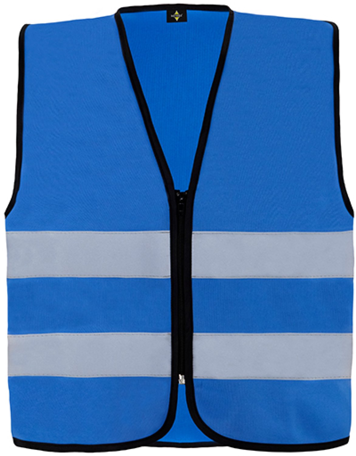 Korntex Hi-Vis Safety Vest Cologne With Front Zipper KX217 - Blue - XL