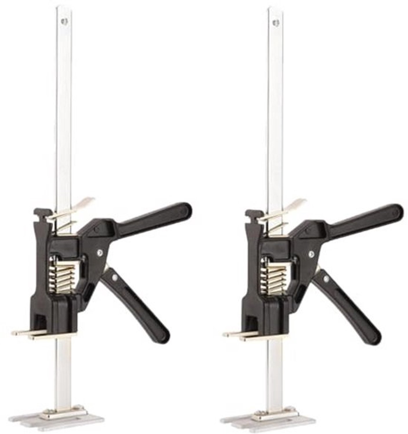 Meubellifter met verstelbare hoogte van 38 cm - 2 exemplaren - Handbediende lifters voor meubels en gipsplaten