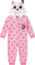Gabby's Dollhouse Onesie - Maat 98/104 - Coral fleece - Pyjama - Roze