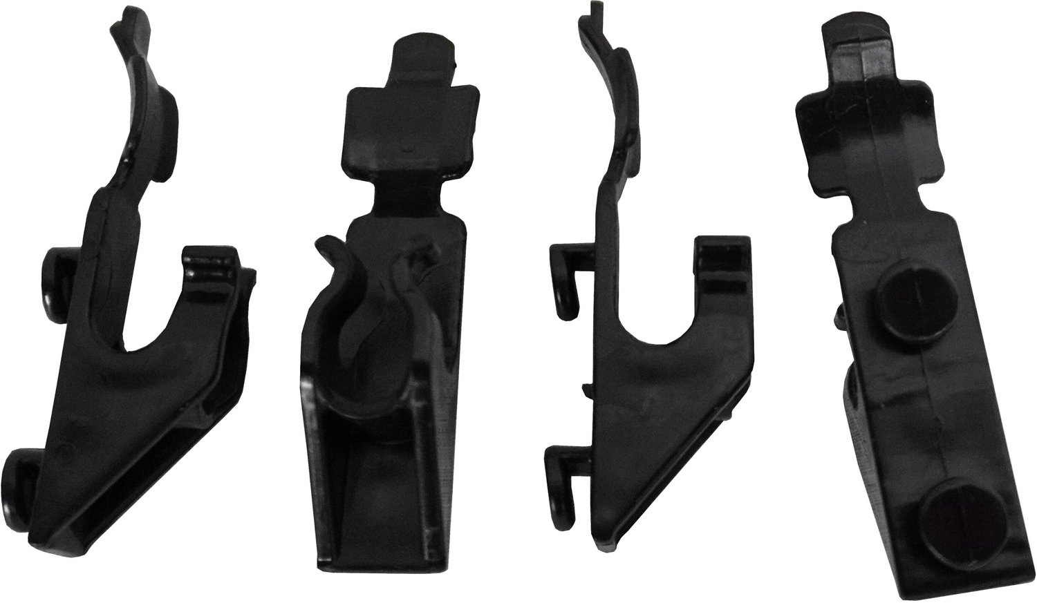 SET 4 CLIPS ZWART tbv 7487.0170-0175-0180 - Combisteel 7487.0186