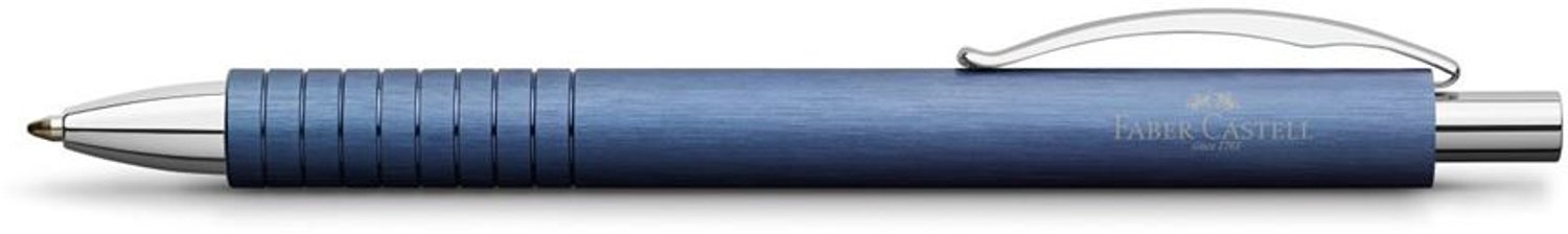 Faber-Castell balpen - Essentio - metallic blauw - FC-148426