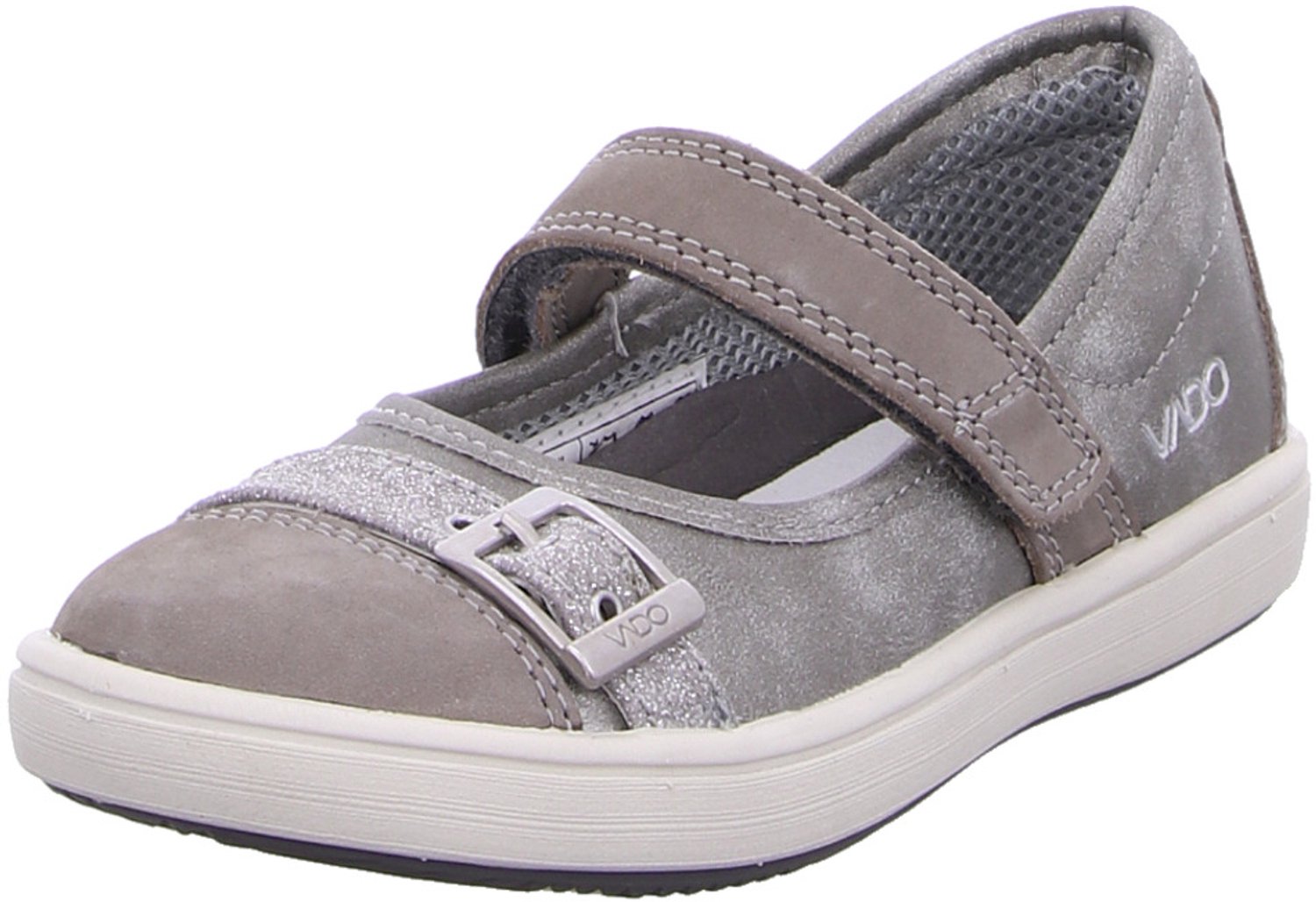 Vado dames ballerina's grijs maat 35