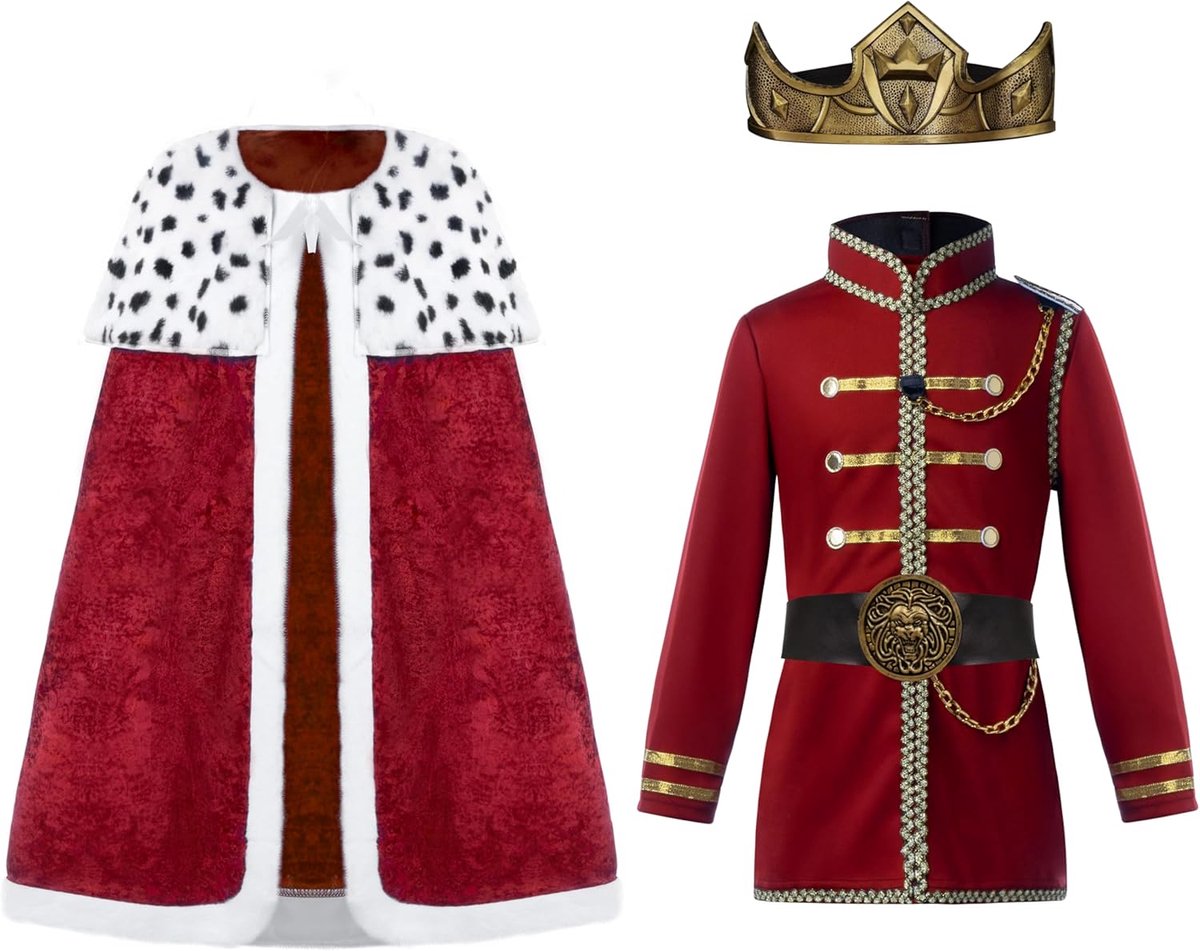 Creations Prins kostuum voor jongens, koninklijke prins-outfit
