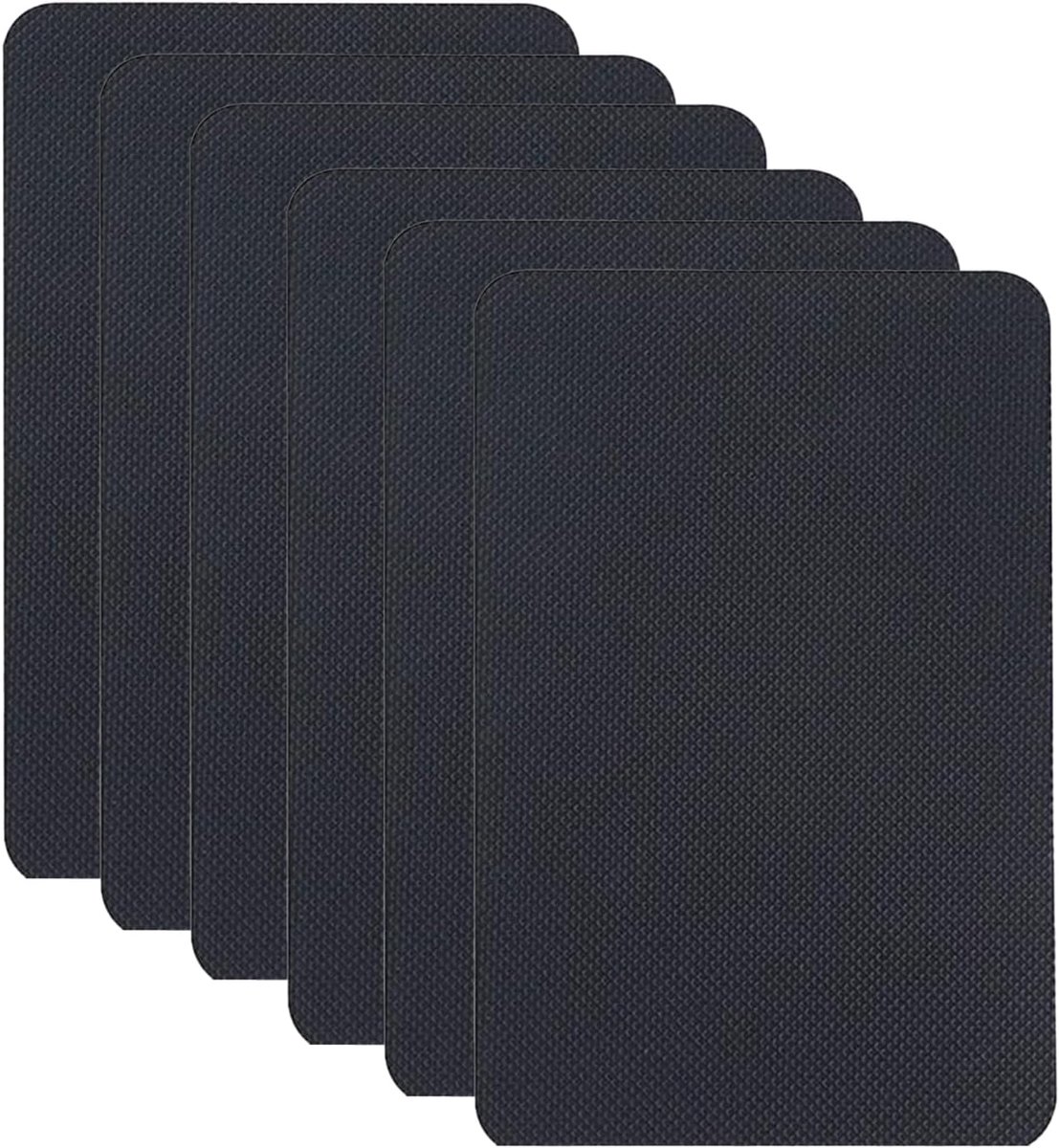 Pack of 6 Non-Slip Elastic Bands - Cut Rubber Bands Strong Adhesive Tape Shockproof Heat Resistant Protective Pads for - ShopVlot
