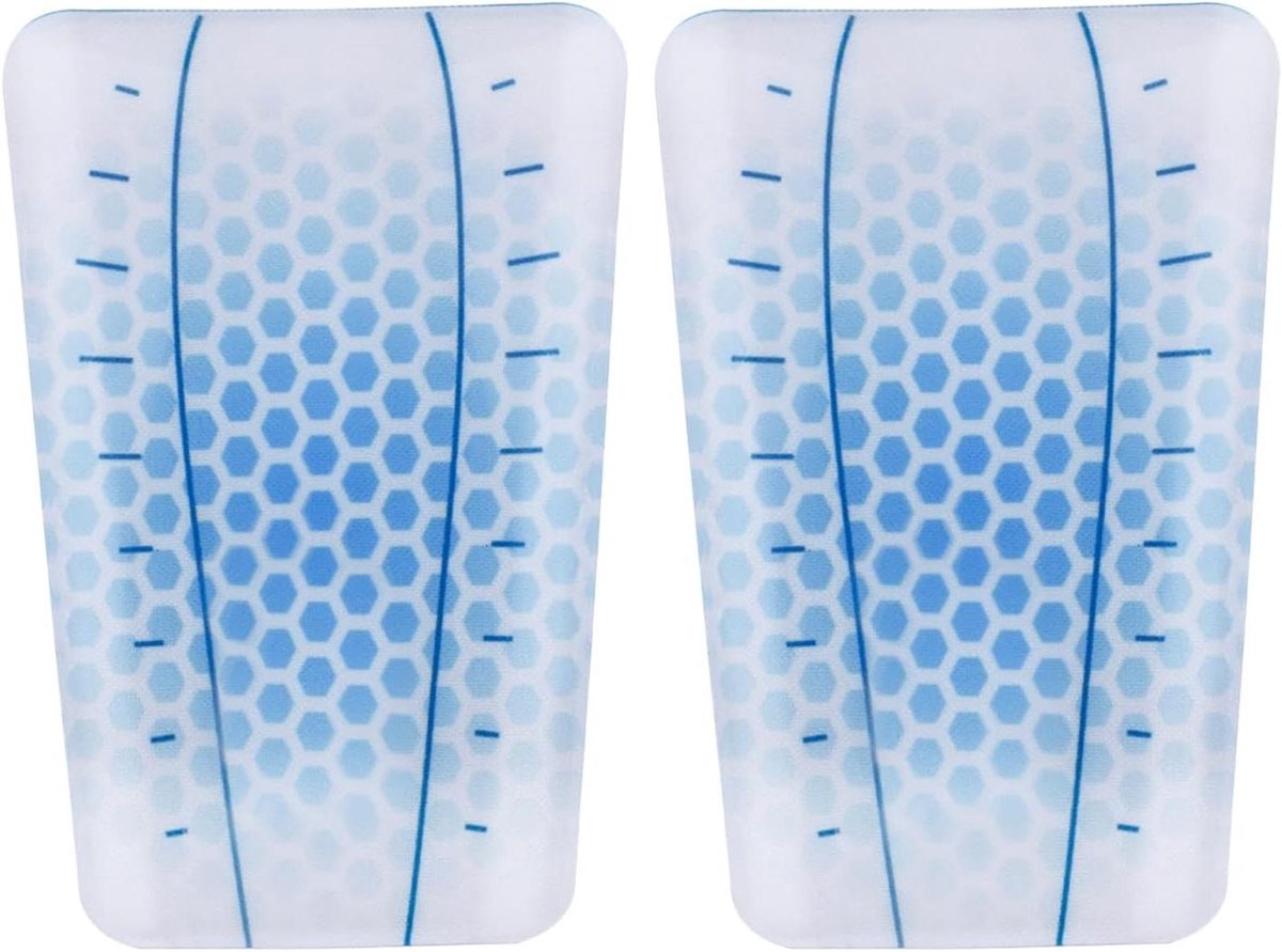 Ski Gel Scheenbeschermers - Snowboard Beschermers - Wintersport Ondersteuning - Gerichte Drukontlasting - ca. 15 x 10 cm - Blauwe stip