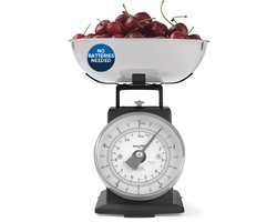 Salter Timeless Keukenweegschaal – 5Kg, 1L Kom, Analoog, Zwart