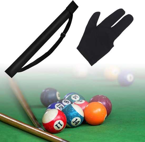 Dailygoods- Biljartkeu 80 cm - Biljartaccessoires - Biljartkeu/tas van Dailygoods — afbeelding 3